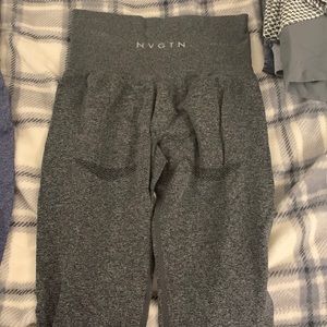 NEW NVGTN BLACK SPECKLED LEGGINGS XS